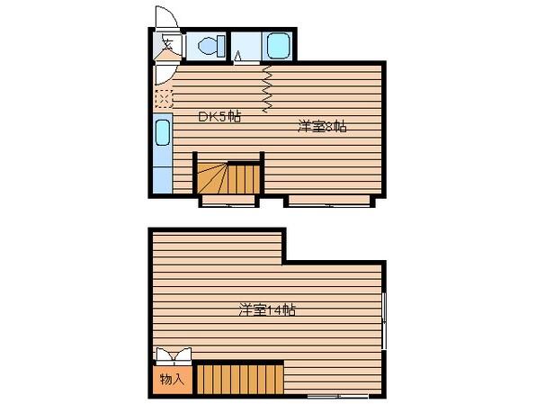 ル－ブル菊水の物件間取画像